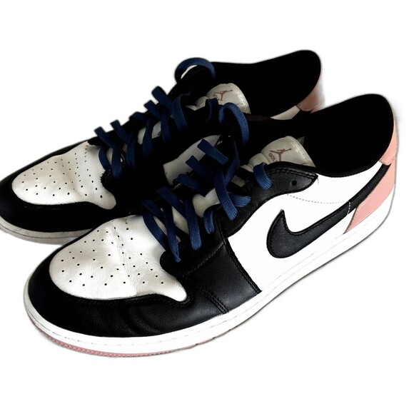 Jordan Other - Men’s Size 16 Nike Air Jordan 1 Low G Golf Shoe White Black Rust Pink DD9315-106